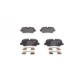 Set placute frana spate BOSCH pentru LAND ROVER DISCOVERY III IV RANGE ROVER III SPORT I 2.7D-5.0 46.4mm x 116.7mm x 17.4mm