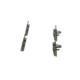 Set placute frana spate BOSCH pentru BMW 3 E46, 5 E39, 7 E38, X3 E83, X5 E53, Z4 E85, Z4 E86, Z8 E52, LAND ROVER, MAZDA CX-5