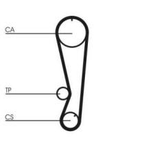 Set curea de distributie CONTITECH