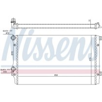 Radiator, racire motor NISSENS