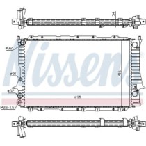 Radiator, racire motor NISSENS