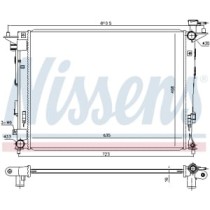 Radiator, racire motor NISSENS