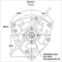 Alternator PRESTOLITE ELECTRIC