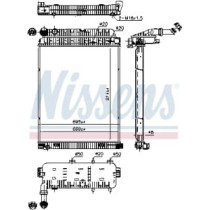 Radiator, racire motor NISSENS