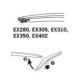 Lamela stergator TRICO ExactFit 300mm spate pentru OPEL ASTRA J, ASTRA J GTC, ASTRA J/HATCHBACK, SSANGYONG STAVIC 09.09-