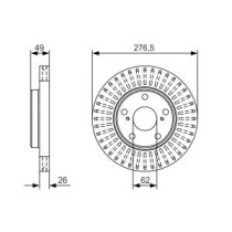 Disc frana BOSCH