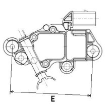 Regulator, alternator HC-CARGO