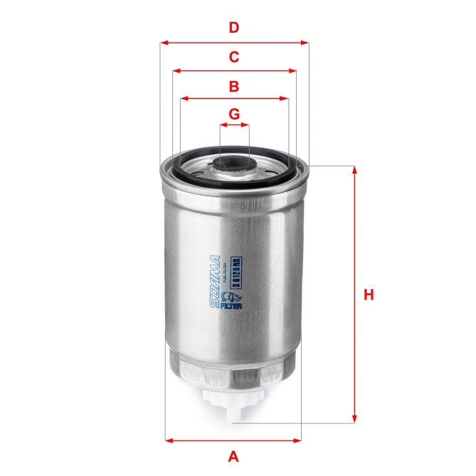 Filtru combustibil SOFIMA