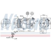 Compresor, climatizare NISSENS