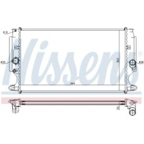 Radiator, racire motor NISSENS