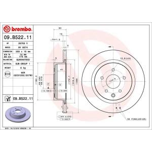 Disc frana BREMBO