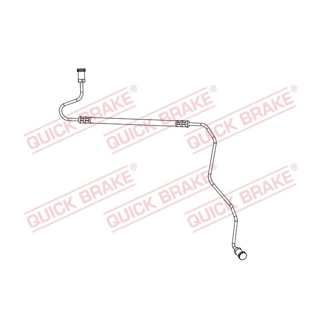 Furtun frana QUICK BRAKE