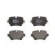 Set placute frana spate BOSCH pentru JAGUAR F-TYPE, XJ 2.0/3.0/5.0, inaltime 62.6 mm, latime 114.3 mm, grosime 17.1 mm