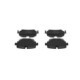 Set placute frana spate BOSCH pentru JAGUAR F-TYPE, XJ 2.0/3.0/5.0, inaltime 62.6 mm, latime 114.3 mm, grosime 17.1 mm