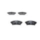 Set placute frana spate BOSCH pentru LEXUS GS, RC; TOYOTA MIRAI, PRIUS PLUS 1.8H-Electric 05.11, dimensiuni 45.6mm x 115.7mm x 15.2mm