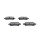 Set placute frana spate BOSCH pentru LEXUS GS, RC; TOYOTA MIRAI, PRIUS PLUS 1.8H-Electric 05.11, dimensiuni 45.6mm x 115.7mm x 15.2mm