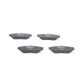 Set placute frana spate BOSCH pentru LEXUS GS, RC; TOYOTA MIRAI, PRIUS PLUS 1.8H-Electric 05.11, dimensiuni 45.6mm x 115.7mm x 15.2mm