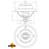 Termostat,lichid racire NRF