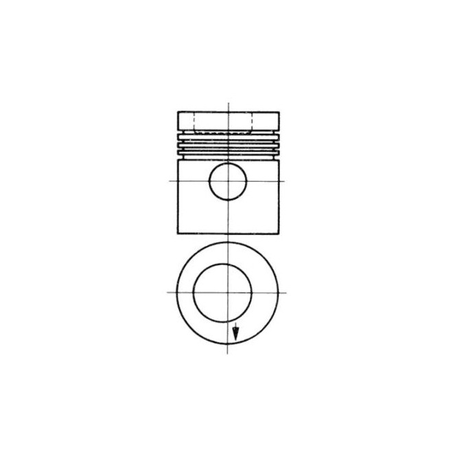 Piston KOLBENSCHMIDT