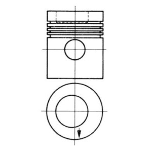 Piston KOLBENSCHMIDT