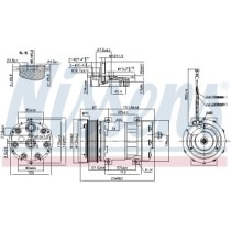 Compresor, climatizare NISSENS