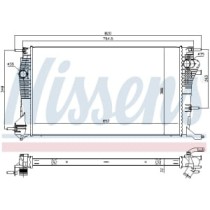 Radiator, racire motor NISSENS