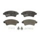 Set placute frana fata BOSCH pentru CITROEN XSARA, XSARA/KOMBI; PEUGEOT 206, 306, 306/HATCHBACK, 306/KOMBI 52.5mm x 131.0mm x 17.5mm