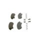 Set placute frana fata BOSCH pentru CITROEN XSARA, XSARA/KOMBI; PEUGEOT 206, 306, 306/HATCHBACK, 306/KOMBI 52.5mm x 131.0mm x 17.5mm