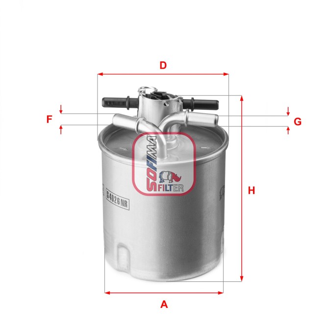 Filtru combustibil SOFIMA