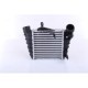 Intercooler compresor NISSENS radiator aer Volkswagen Polo 1.4 TDI VI 2001/11, inaltime 185 mm, latime 190 mm, grosime 65 mm