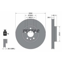 Disc frana TEXTAR