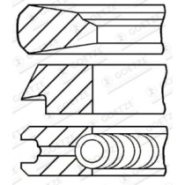 Set segmenti piston GOETZE