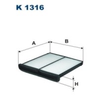 Filtru, aer habitaclu FILTRON