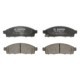 Set placute frana fata BOSCH pentru MITSUBISHI L200, TRITON, PAJERO SPORT II 2.4D-3.5, Inaltime 51.0 mm, Latime 155.4 mm, Grosime 16.5 mm