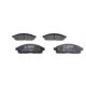 Set placute frana fata BOSCH pentru MITSUBISHI L200, TRITON, PAJERO SPORT II 2.4D-3.5, Inaltime 51.0 mm, Latime 155.4 mm, Grosime 16.5 mm