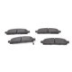 Set placute frana fata BOSCH pentru MITSUBISHI L200, TRITON, PAJERO SPORT II 2.4D-3.5, Inaltime 51.0 mm, Latime 155.4 mm, Grosime 16.5 mm