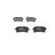 Set placute frana Spate BOSCH AUDI A8 D4 PORSCHE MACAN 2.0-6.3 11.09 Inaltime 62.0 mm Latime 131.0 mm Grosime 17.6 mm