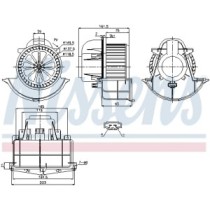 Ventilator, habitaclu NISSENS