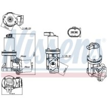 Supapa EGR NISSENS