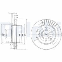 Disc frana DELPHI