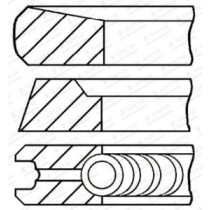 Set segmenti piston GOETZE