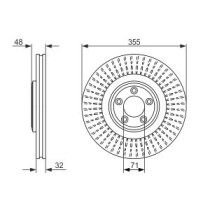 Disc frana BOSCH