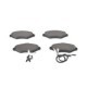 Set placute frana fata BOSCH pentru CITROEN XANTIA 1.6-2.0D 03.93-04.03, inaltime 60 mm, latime 131.1 mm, grosime 17 mm