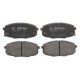 Set placute frana fata BOSCH pentru HYUNDAI I30, KIA CARENS II, CERATO II 1.4-2.0D 07.02, Inaltime 57.9 mm, Latime 130.0 mm, Grosime 17.2 mm