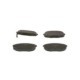 Set placute frana fata BOSCH pentru HYUNDAI I30, KIA CARENS II, CERATO II 1.4-2.0D 07.02, Inaltime 57.9 mm, Latime 130.0 mm, Grosime 17.2 mm