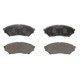 Set placute frana fata BOSCH MITSUBISHI PAJERO PININ I 1.8/2.0 10.99-06.07 48.0mm x 123.3mm x 15.5mm