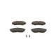 Set placute frana fata BOSCH MITSUBISHI PAJERO PININ I 1.8/2.0 10.99-06.07 48.0mm x 123.3mm x 15.5mm