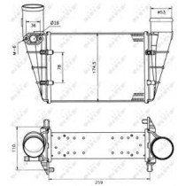 Intercooler, compresor NRF