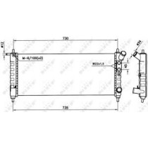 Radiator, racire motor NRF