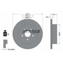 Disc frana TEXTAR